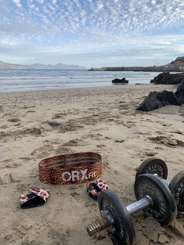 Customer photo review of Banda de Resistencia Print Leopard