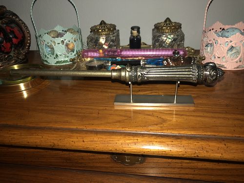 Customer photo review of Lighter Shelf Display / Brushed Silver