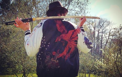 Customer photo review of Four Legendary Creatures Sukajan Souvenir Jacket