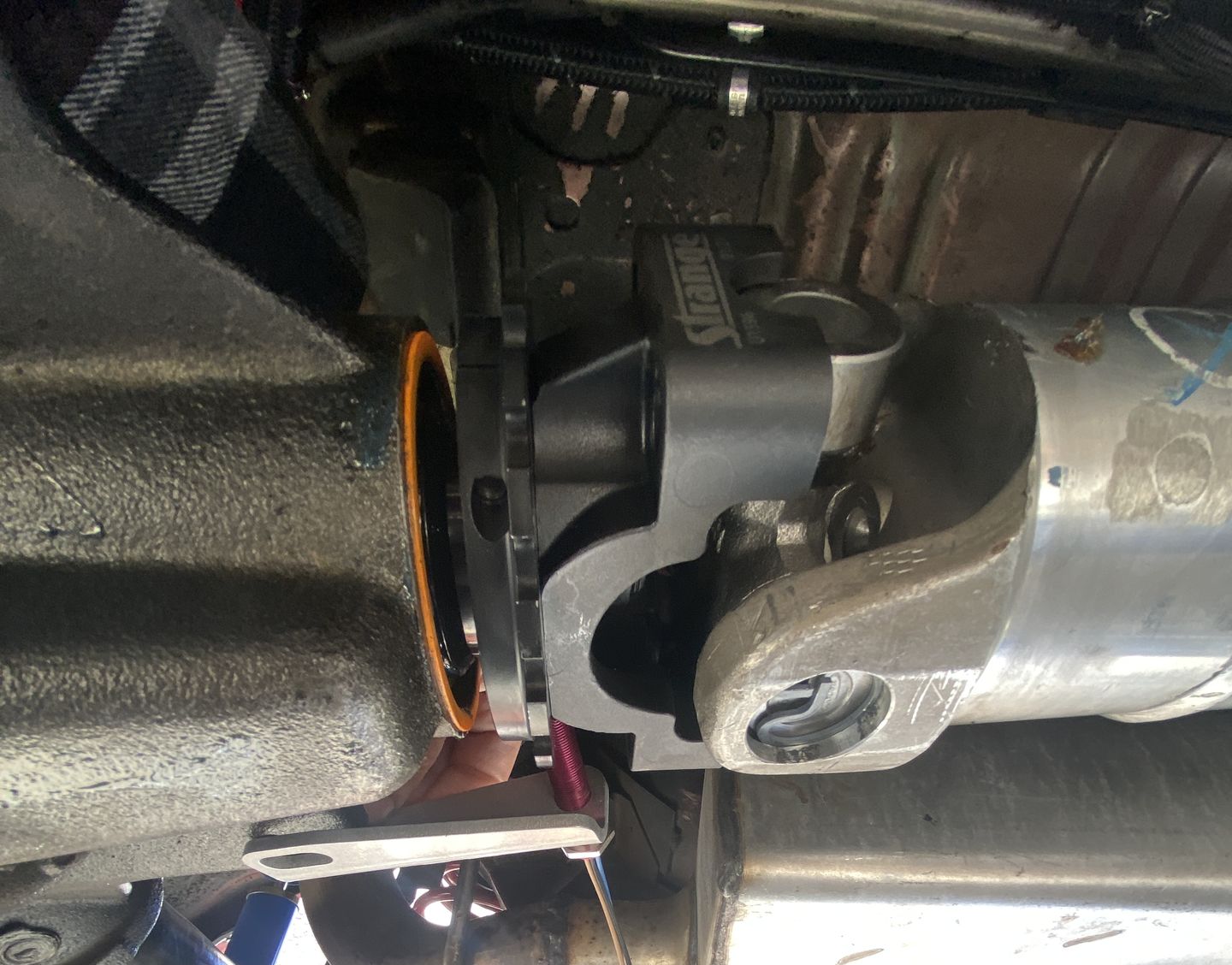 Customer photo review of Motion Raceworks 16 tooth High Def Driveshaft Speed Wheel (Ford 8.8) Sensor Included