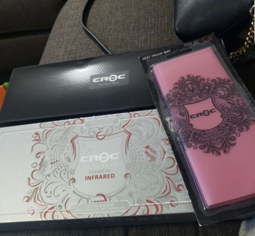 Customer photo review of Premium Infrared Flat Iron