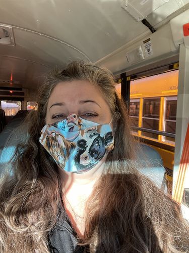 Customer photo review of Mask Insert - Straight - 100 Count