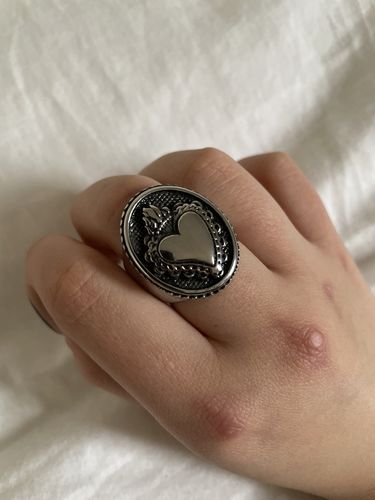 Customer photo review of SACRED HEART RING