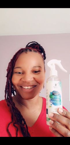 Customer photo review of Refresher Spray w/ Rose Water | 8 oz
