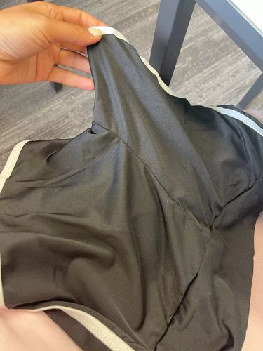 Customer photo review of Peachy Gym Booty Shorts