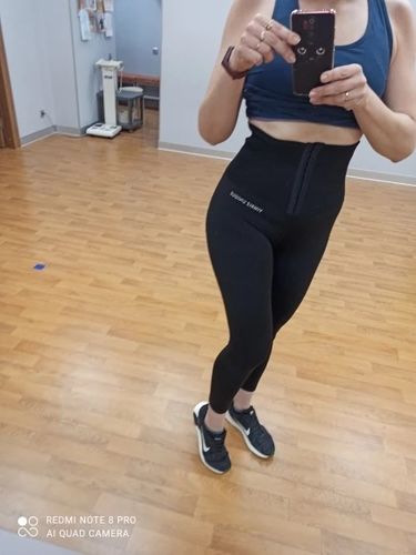 Customer photo review of High Waist Compression Leggings