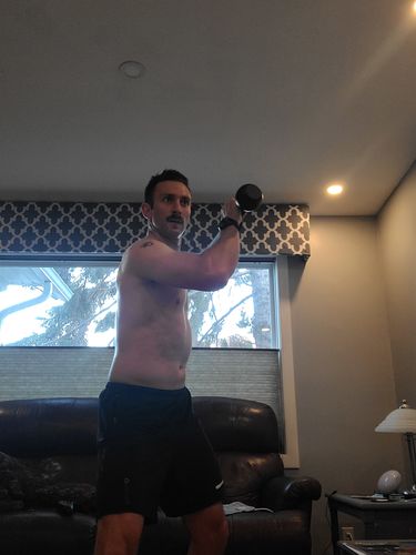 Customer photo review of 10lb Steel Mace a.k.a Macebell