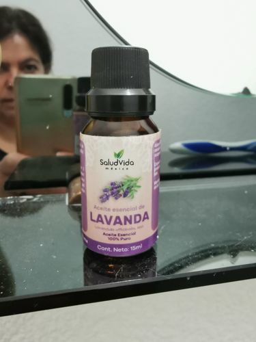 Customer photo review of Aceite esencial de lavanda