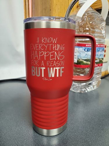 Customer photo review of $10/12 Tuesday | It Ain't Easy Being Me Laser Etched Tumbler