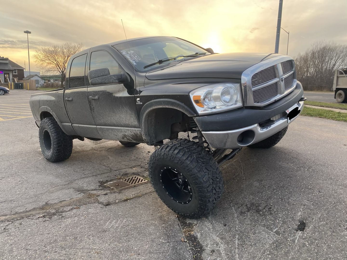 Customer photo review of Dirty Diesel Customs Banner Sticker