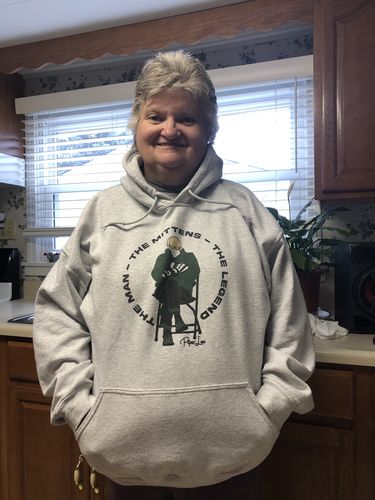Customer photo review of 100% Donation - The Man The Mittens The Legend