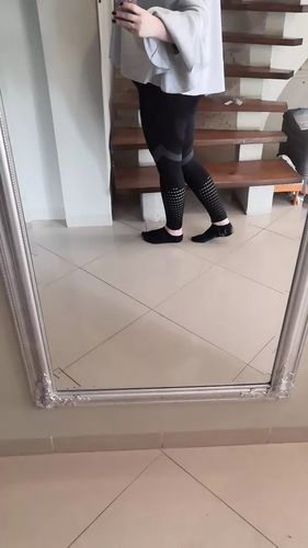 Customer photo review of Seamless High Waisted Gym Leggings