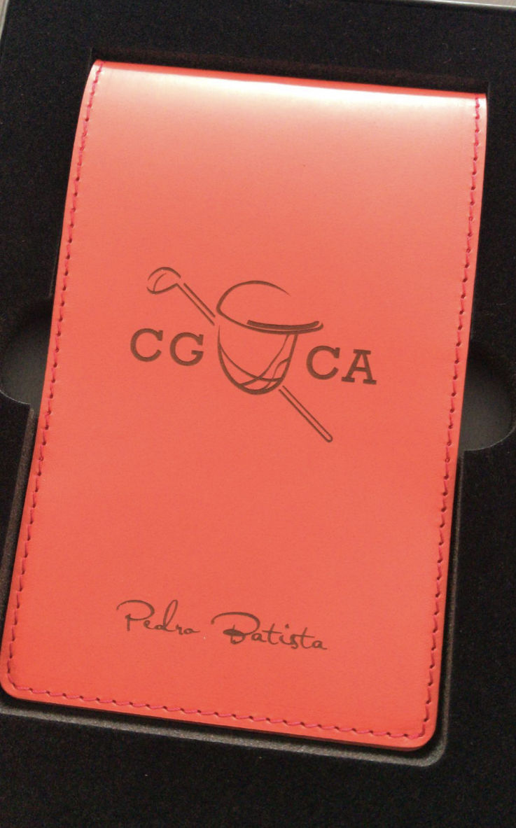 Customer photo review of Yardage Book Cover