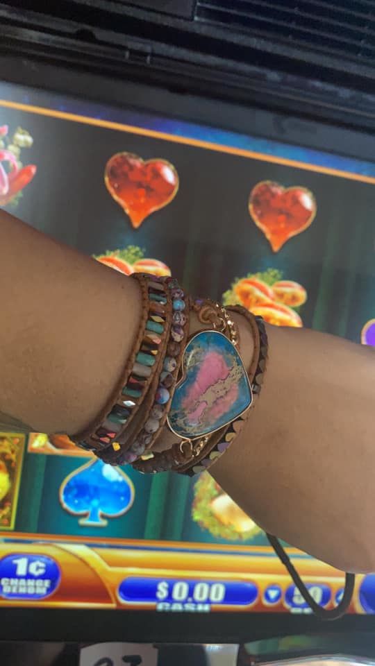 Customer photo review of Intense Love Protection Wrap Bracelet
