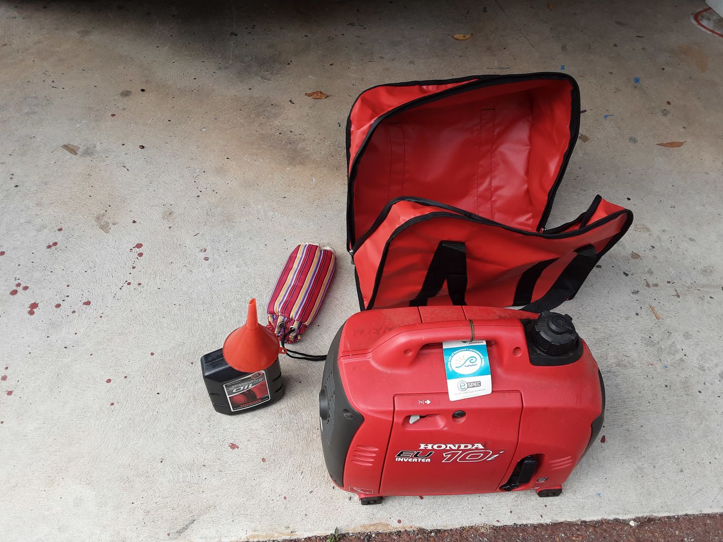Customer photo review of Honda EU10i