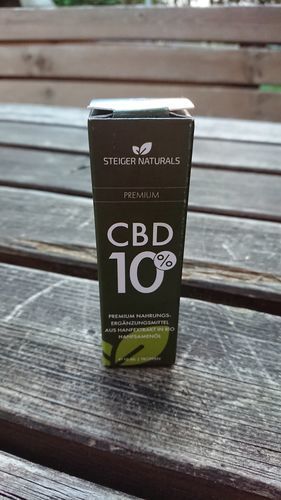 Customer photo review of Steiger Naturals 10% Vollspektrum Premium Bio CBD Öl.