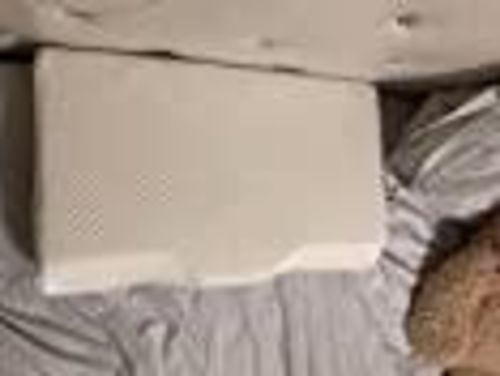Customer photo review of Snooze Right Pillow