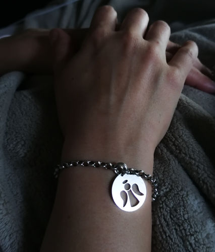 Customer photo review of Anděl náramek