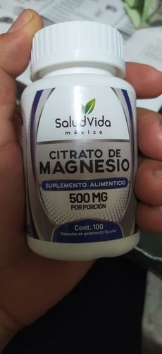 Customer photo review of Citrato de Magnesio 500mg