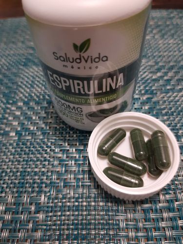 Customer photo review of Espirulina 500mg