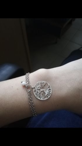 Customer photo review of Strom zivota naramek s bilym achatem