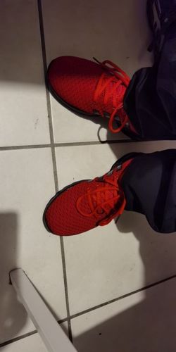 Customer photo review of Plus Size Breathable Men Trainers Sneakers