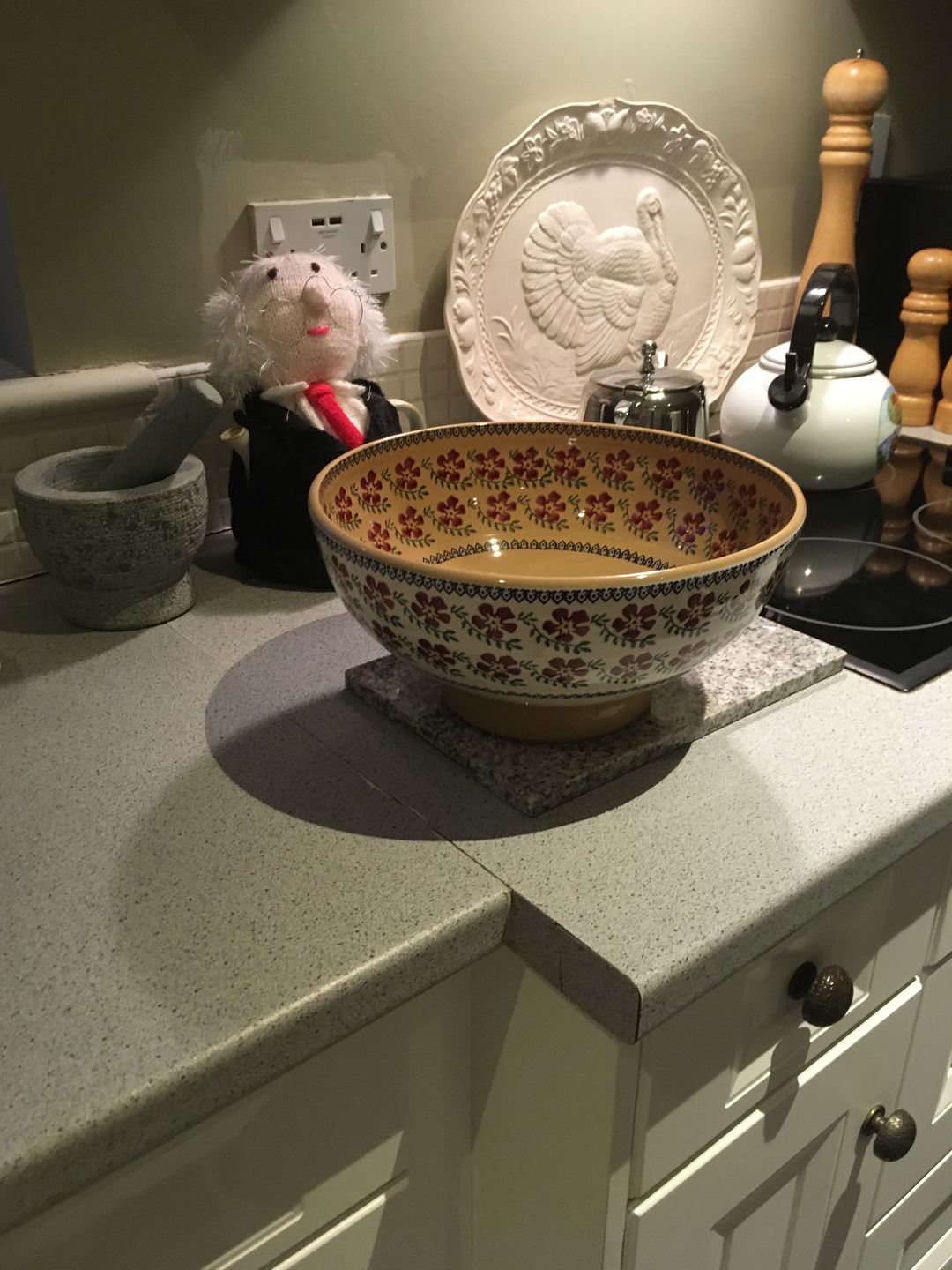 Customer photo review of Large Jug Old Rose