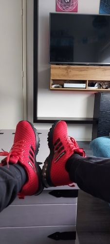 Customer photo review of Plus Size Breathable Men Trainers Sneakers
