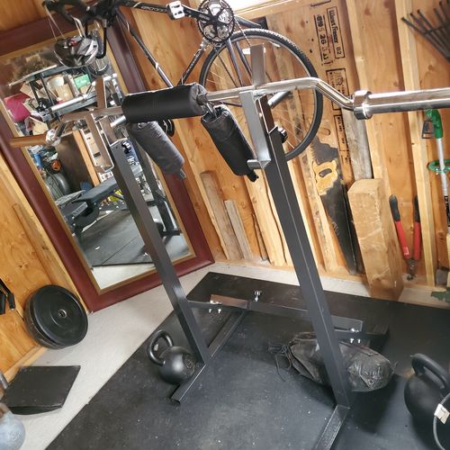 Customer photo review of Squat /  Military  Press / Dip rack
