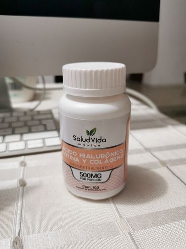 Customer photo review of Biotina, Ácido Hialurónico y Colágeno