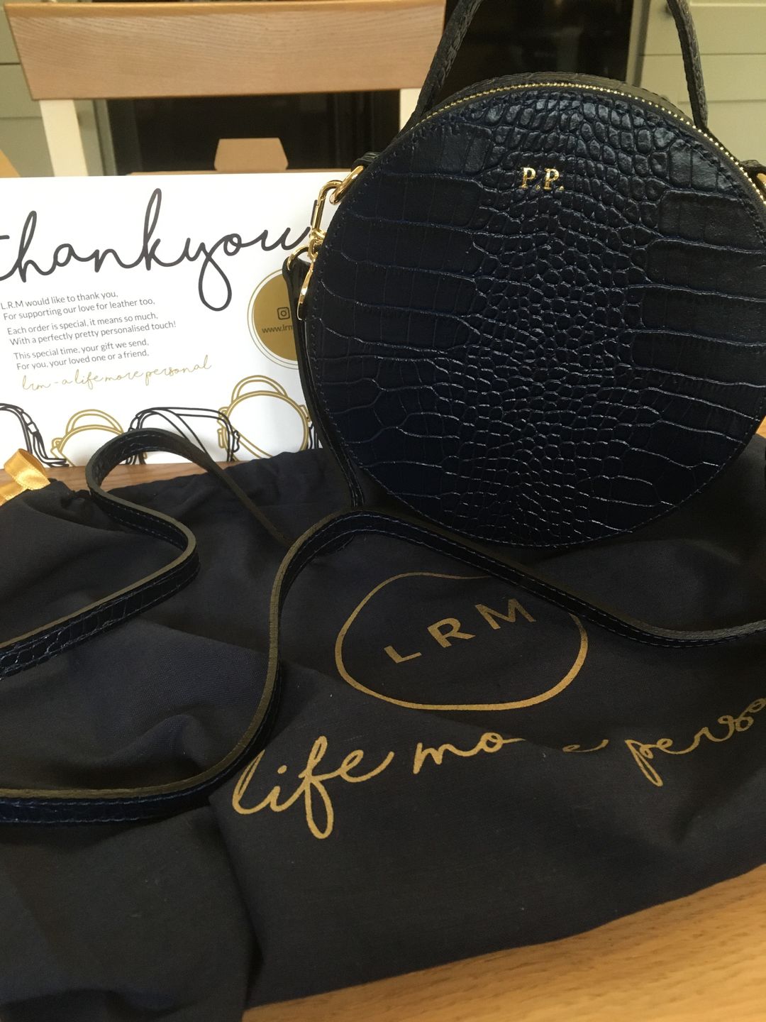 Customer photo review of The Rosie Circle CROC Bag