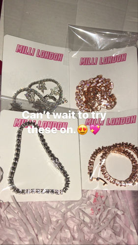 Customer photo review of Pink Princess Bracelet