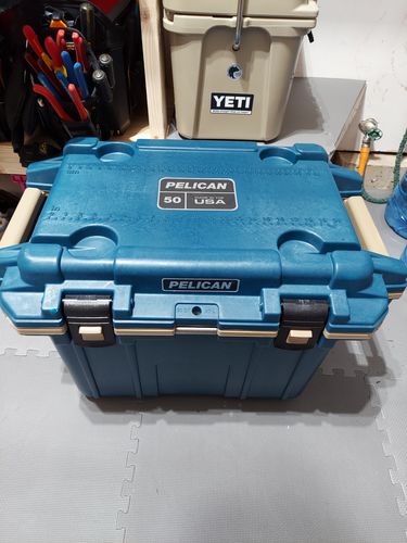 Customer photo review of Refurbished Pelican™ 50QT Elite Cooler