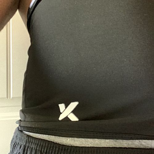 Customer photo review of Men's Heat Trapping Waist Toner