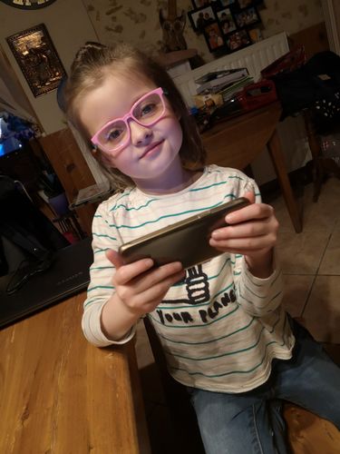 Customer photo review of Mes Lunettes Anti-Lumière Bleue FLEXY™