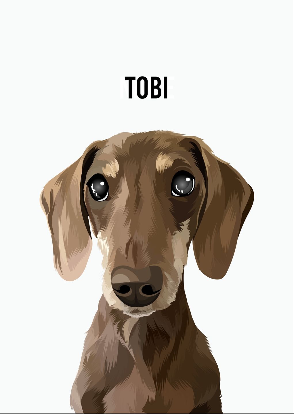 Customer photo review of Custom Pet Portrait (Digital Copy)