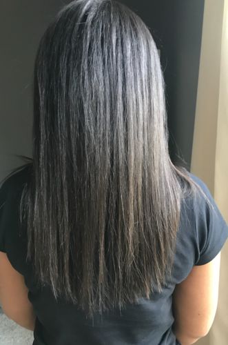 Customer photo review of KERACOCO Soin Thermo-Actif Lissant (en spray)