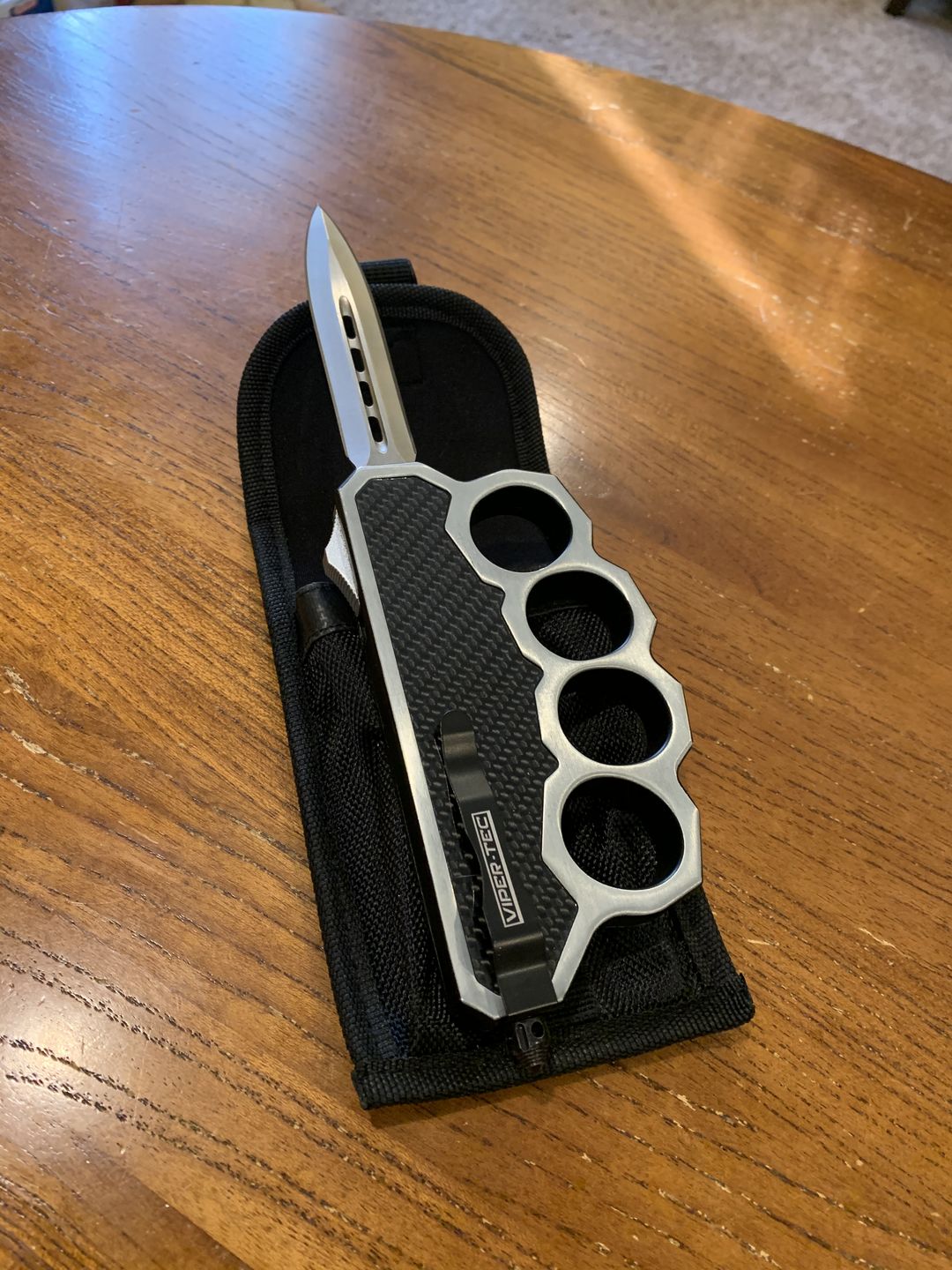 Customer photo review of Carbon Fiber Ghost D/A OTF (Multiple Blade Styles Available)