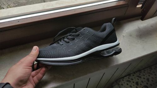 Customer photo review of Breathable Athletic Cushion Sneakers