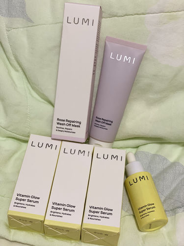 Customer photo review of Rose Repairing Wash Off Mask