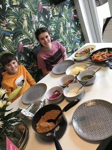 Customer photo review of Boojum Chicken Fajita Meal Kit For 4 People