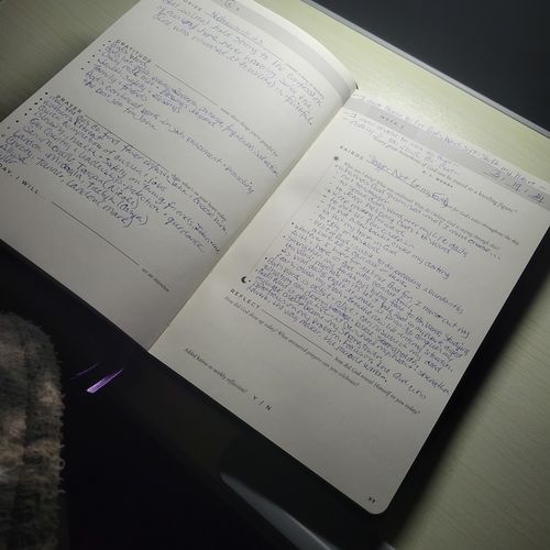 Customer photo review of The Daily Kairos Journal 2-Pack