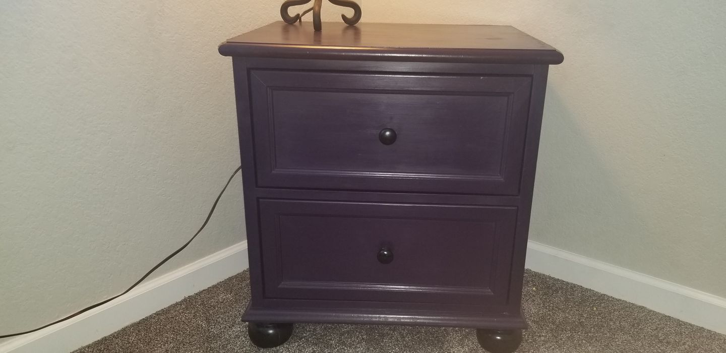 Customer photo review of Aubergine - One Step Paint