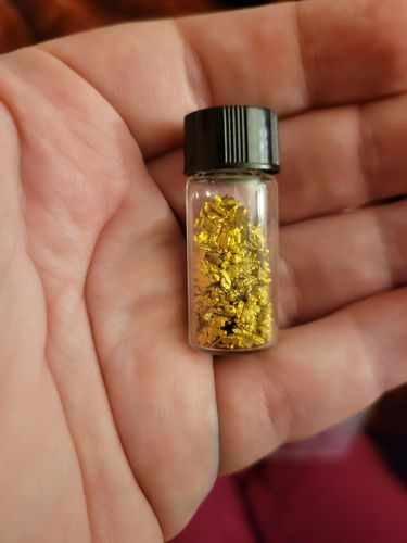 Customer photo review of '150 GRAM GOLD HUNT' - ELITE Gold Paydirt Panning Concentrates