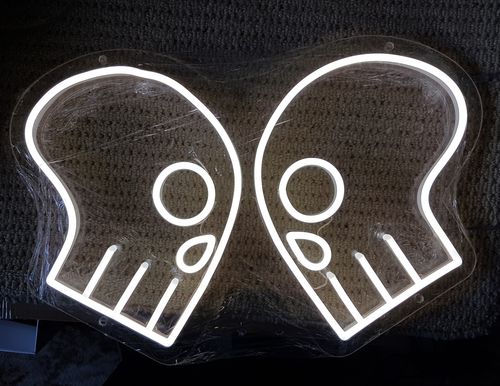 Customer photo review of Death Match Led Neon Sign