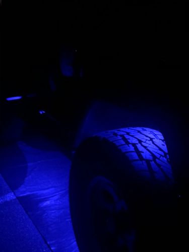 Customer photo review of Bluetooth Shift RGB LED Rock Lights for 1987-2021 Jeep