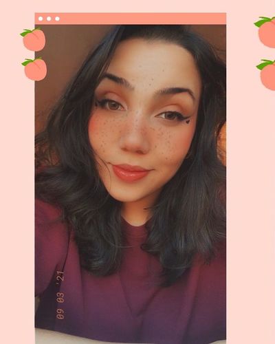 Customer photo review of Icoloured® Triple Brown Colored Contact Lenses