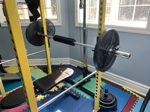 Customer photo review of 45lb cast iron plates - pair