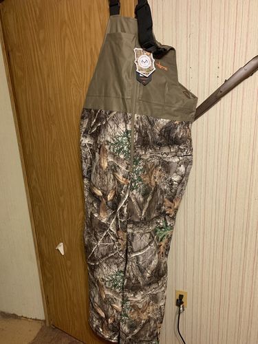 Customer photo review of Men's Cedar Branch Insulated Waterproof Bibs