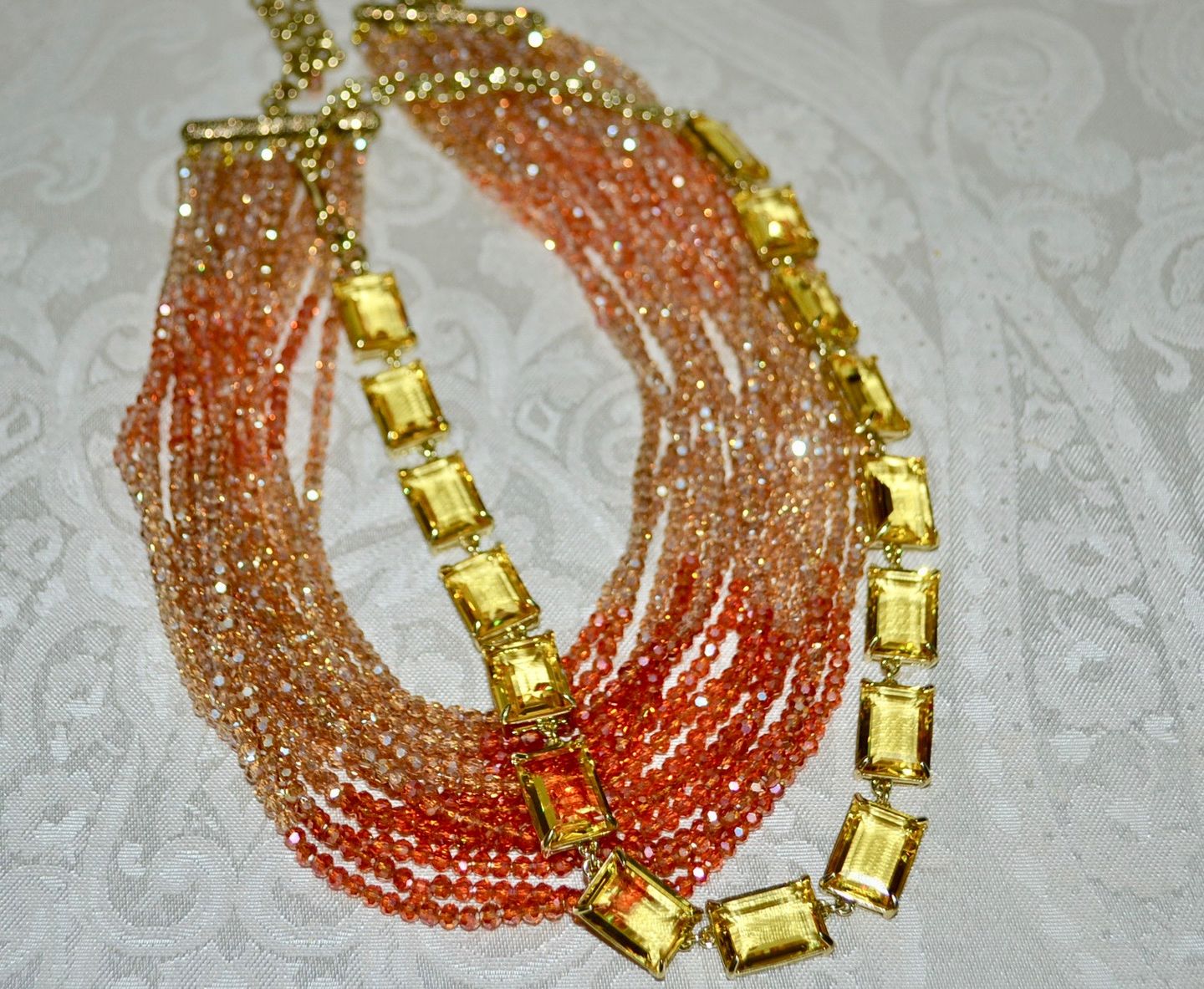 Customer photo review of HEIDI DAUS®"The Devil Wears Heidi" Crystal Petite Necklace